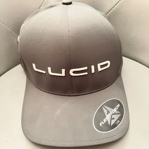 Lucid exclusive branded flexfit moisture-wicking baseball hat